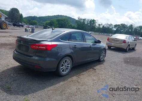 2018 Ford Focus Titanium from USA, damaged, VIN 1FADP3J22JL232748